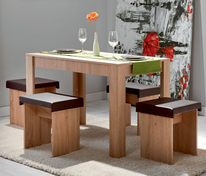 Set de masă Ambianța Mia Bardolino (4 scaune)
