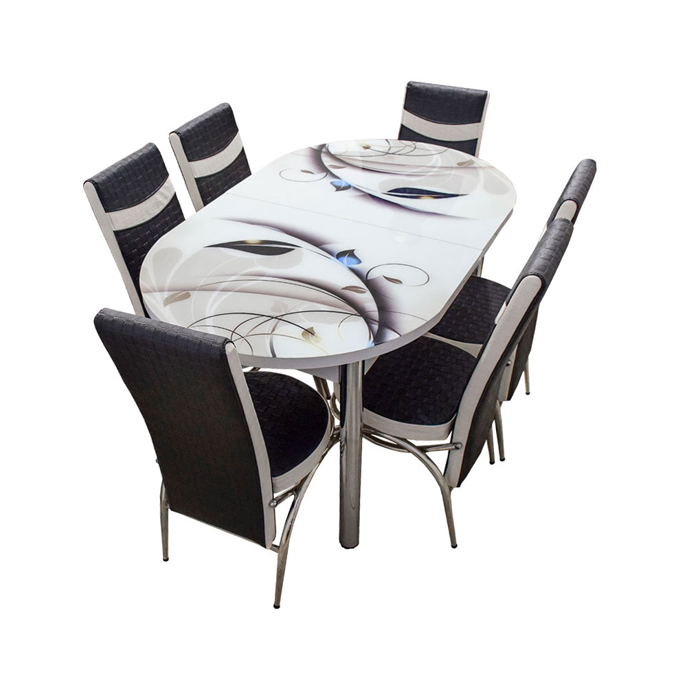 Set de masă ES 41 (6 scaune)