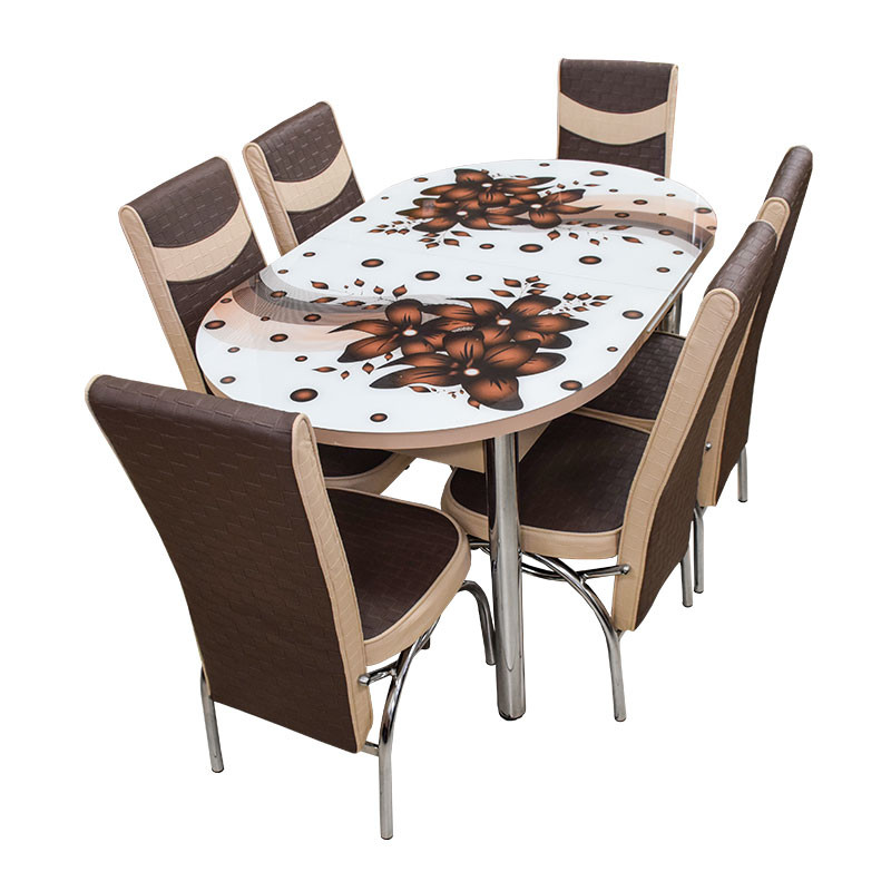 Set de masă ES 109 (6 scaune)