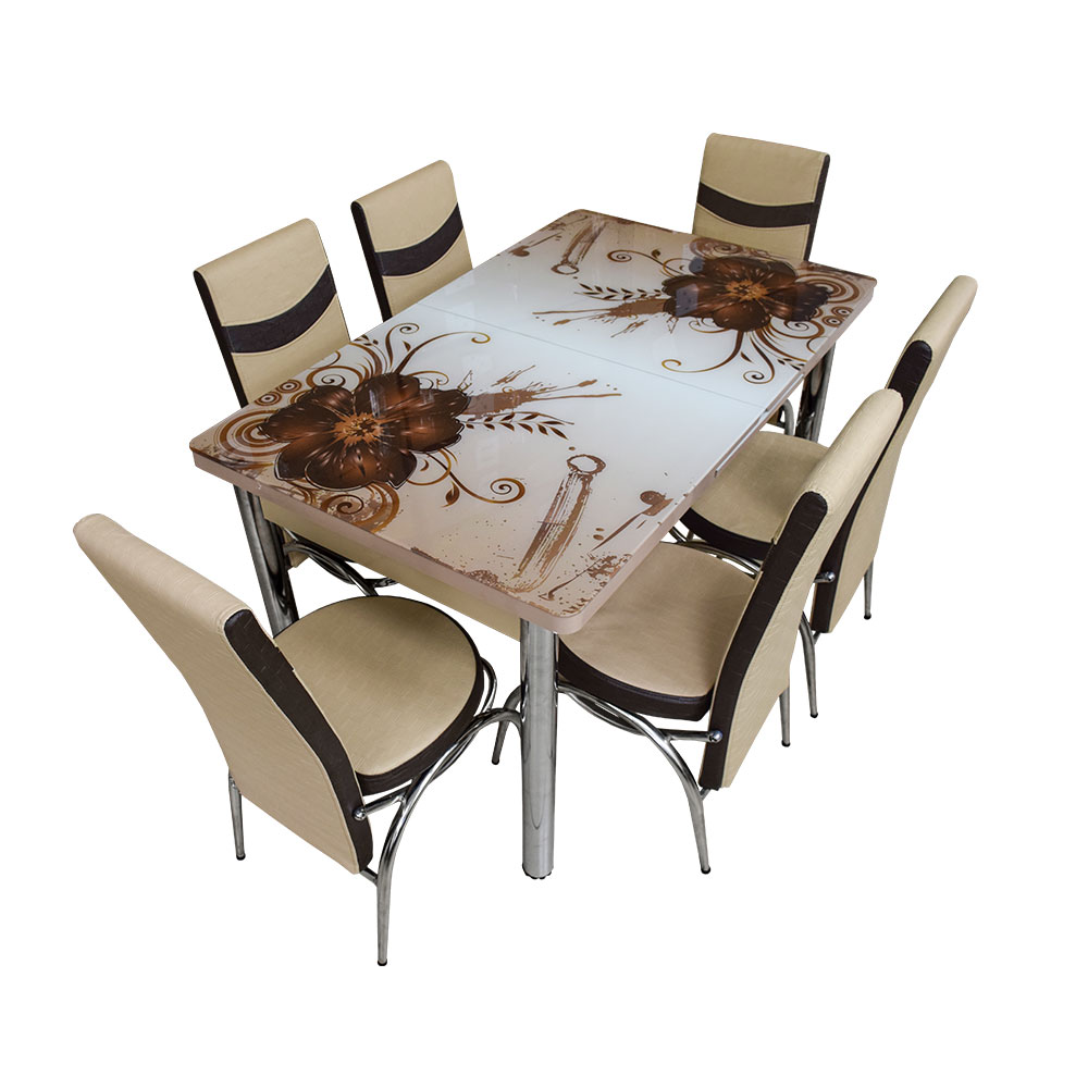 Set de masă ES 06 (6 scaune)