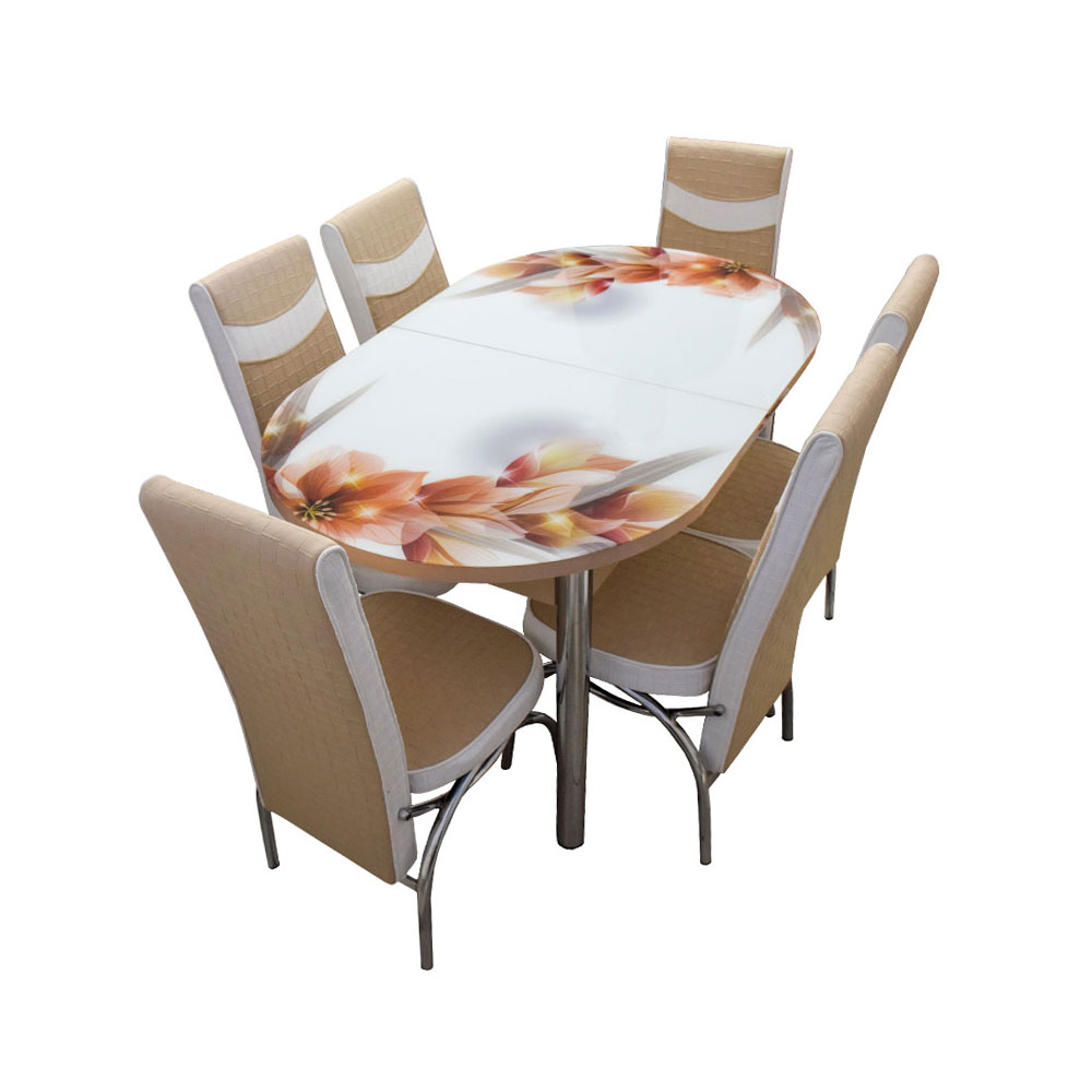 Set de masă ES 44 (6 scaune)