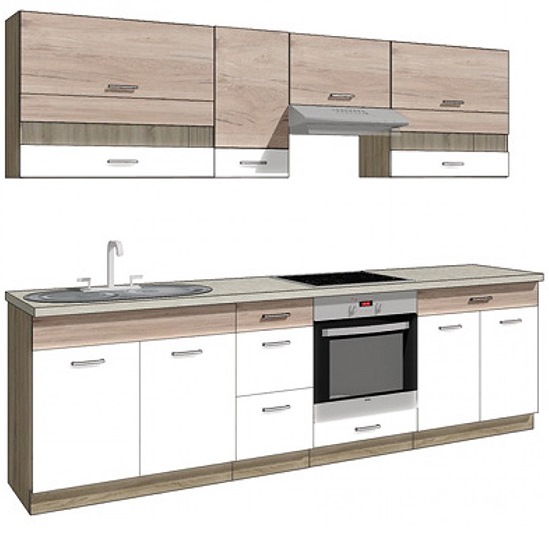 Кухонный гарнитур ML Econo A Plus 2.7 м