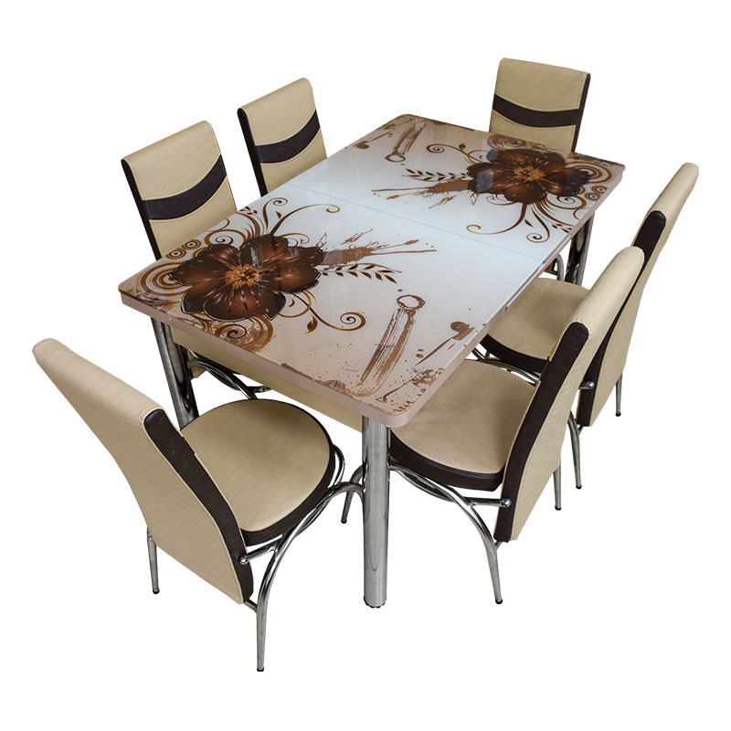 Set de masă ES 06 (6 scaune)