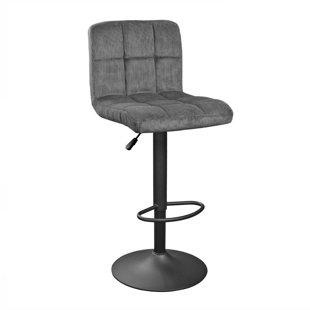 Барный стул Deco SB-044 Velvet Dark Grey/Black
