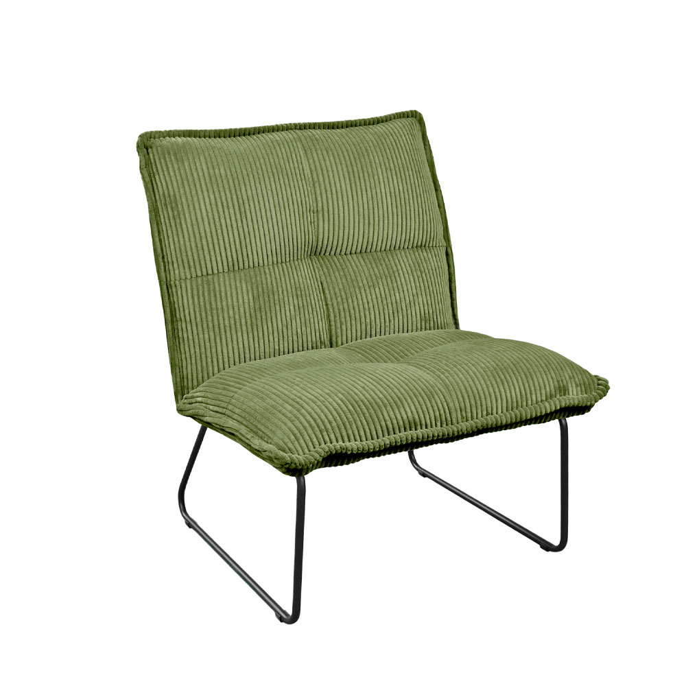 Кресло Deco Bronx Velvet Зелёный