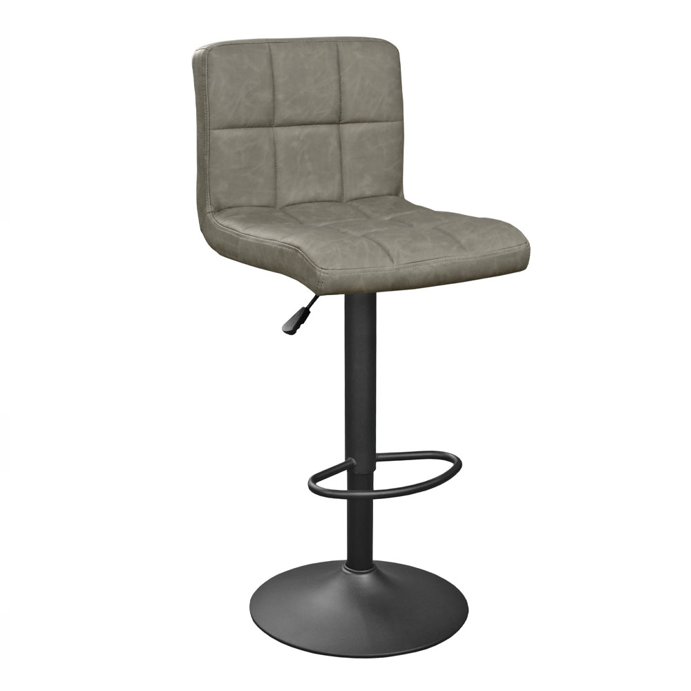 Барный стул Deco SB-044 Dark Grey Pu/Black Leg