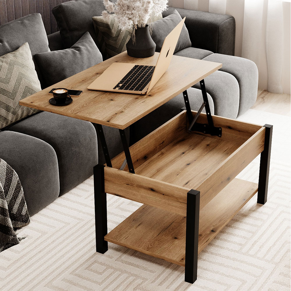 Măsuță de cafea Mobicasa Desk 2.0 Ewok/Negru