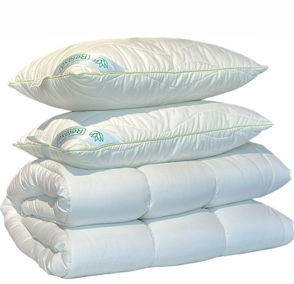 Комплект одеяло и подушки Relaxe Home Aloe Vera 200 x 220 cм