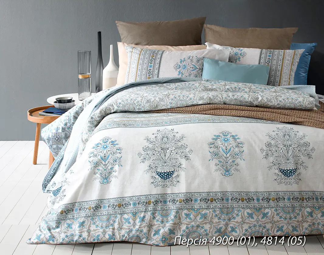 Lenjerie de pat Blakit Premium Persia (1 persoană)