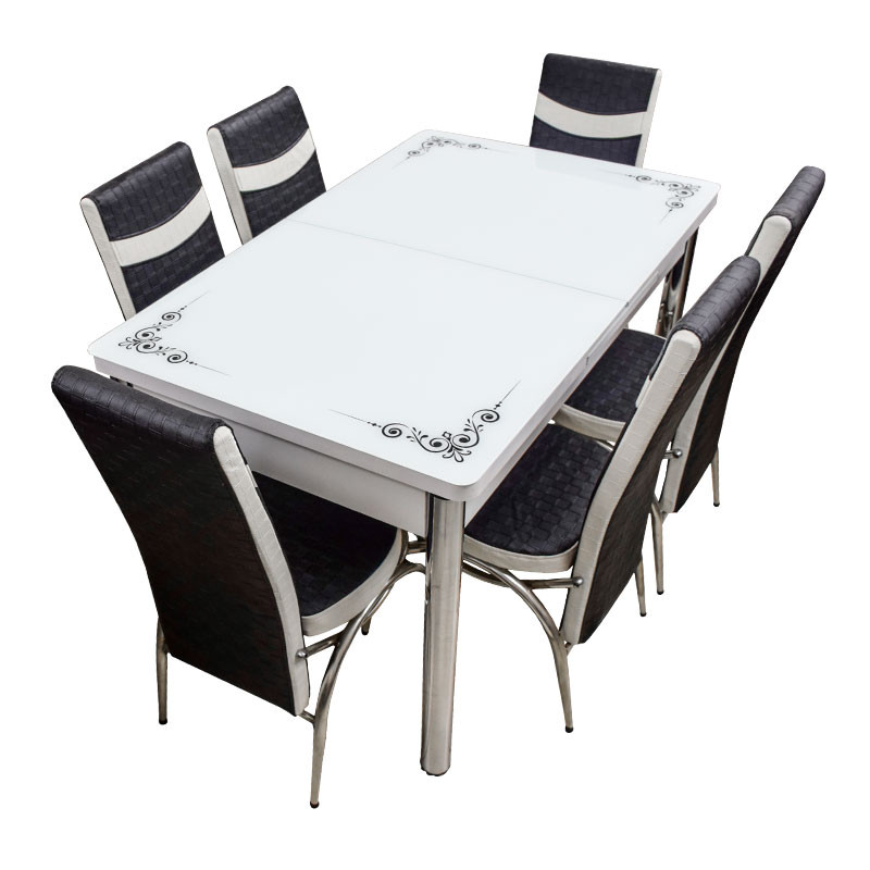 Set de masă ES 17 (6 scaune)