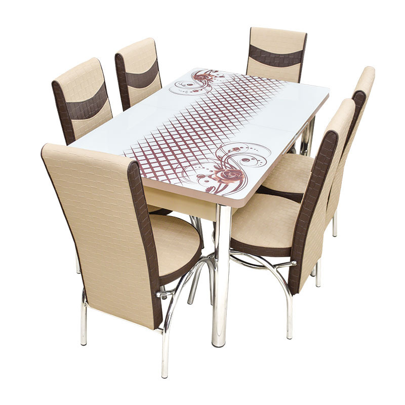 Set de masă ES 24 (6 scaune)