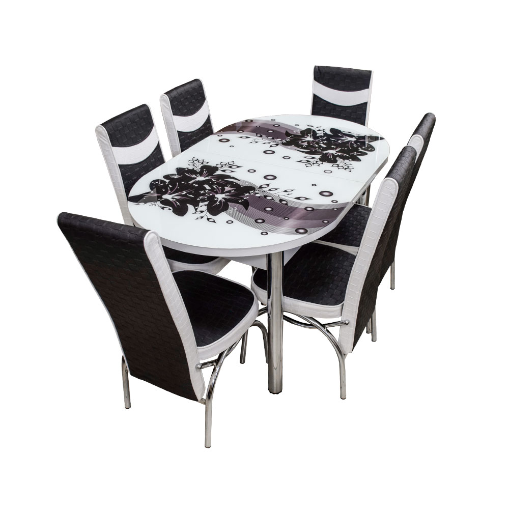Set de masă ES 49 (6 scaune)