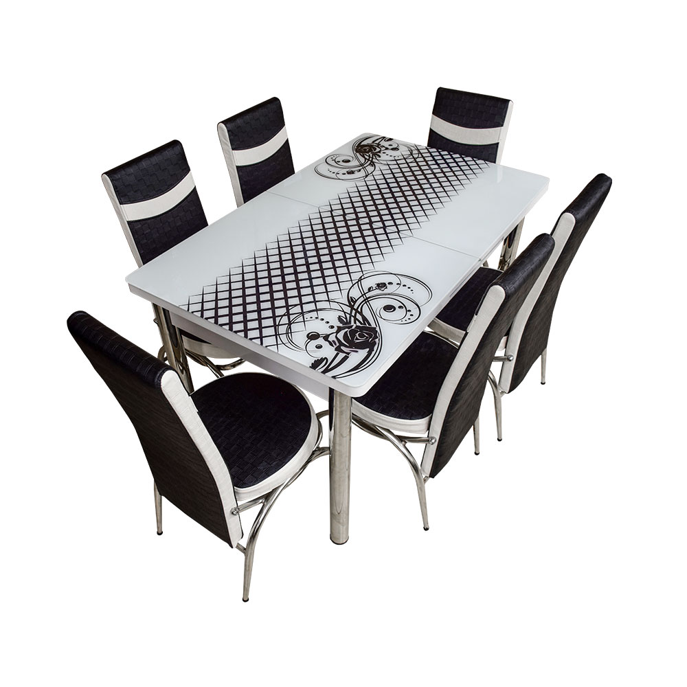Set de masă ES 12 (6 scaune)